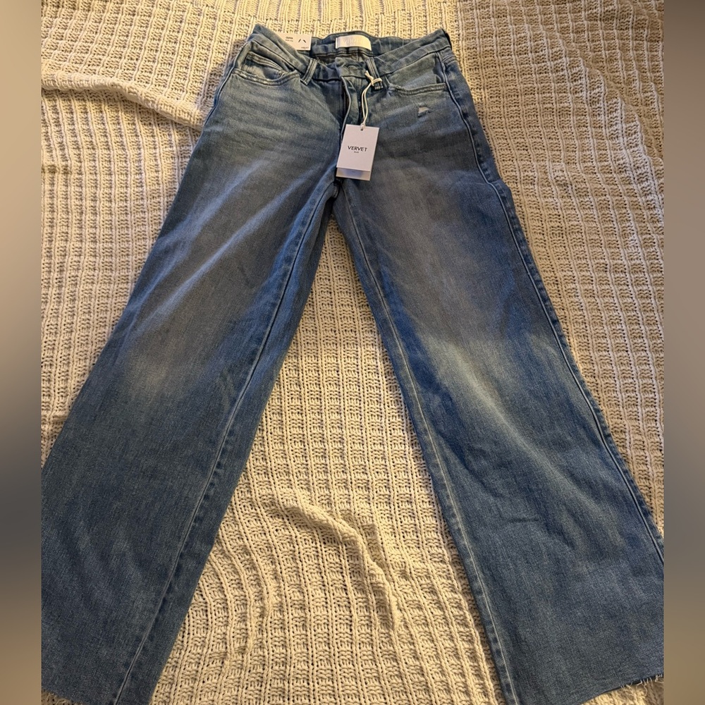 Vervet wide leg jeans